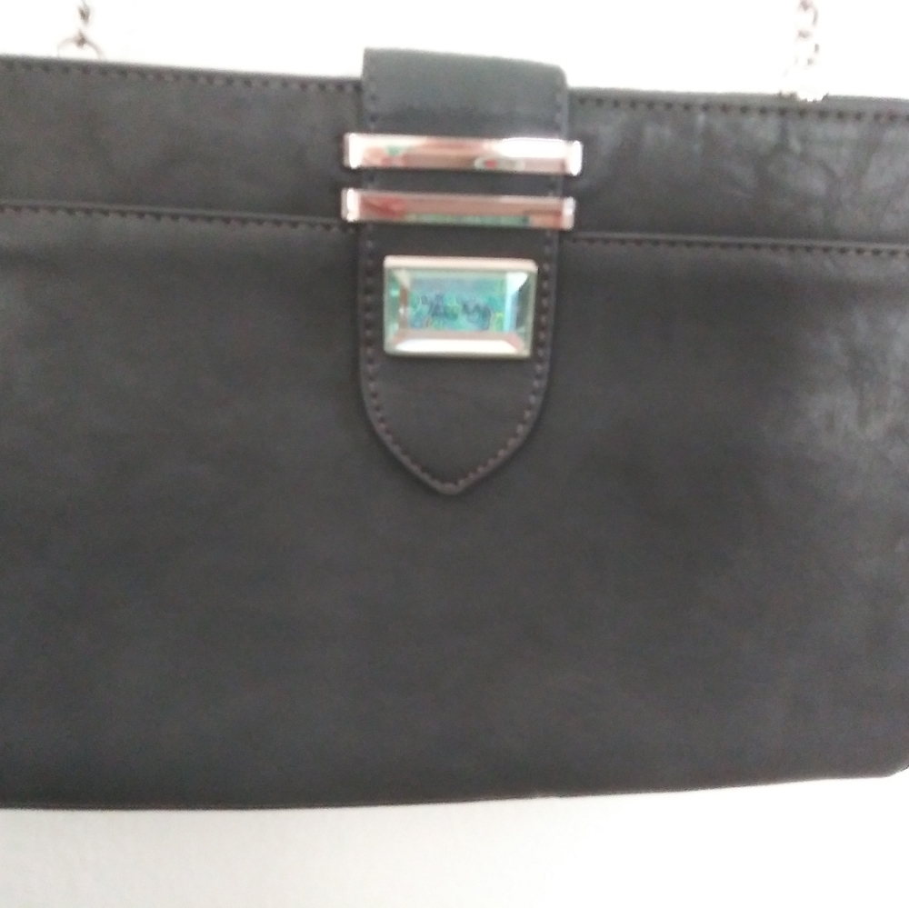 Clutch Purse with chain strap & magnet closure